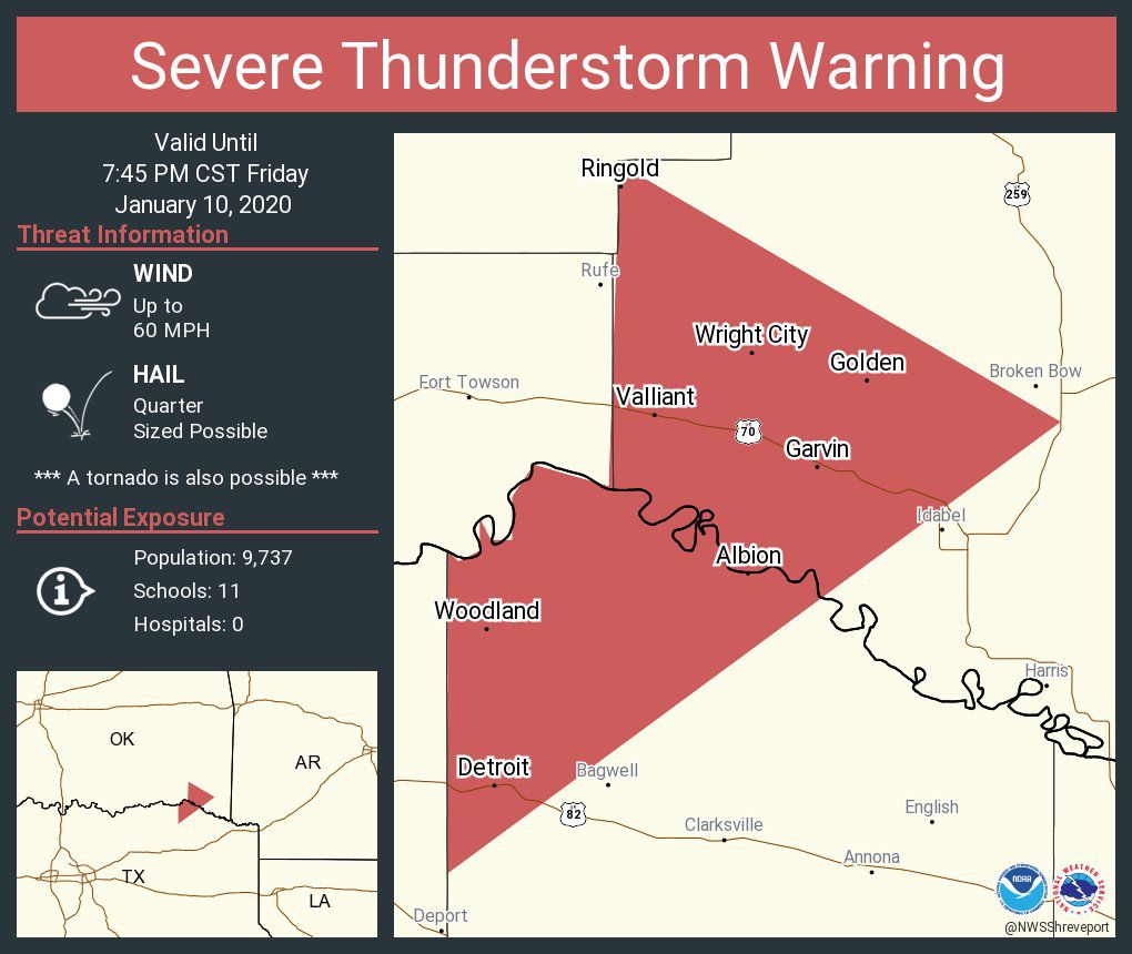 Severe Thunderstorm Warning